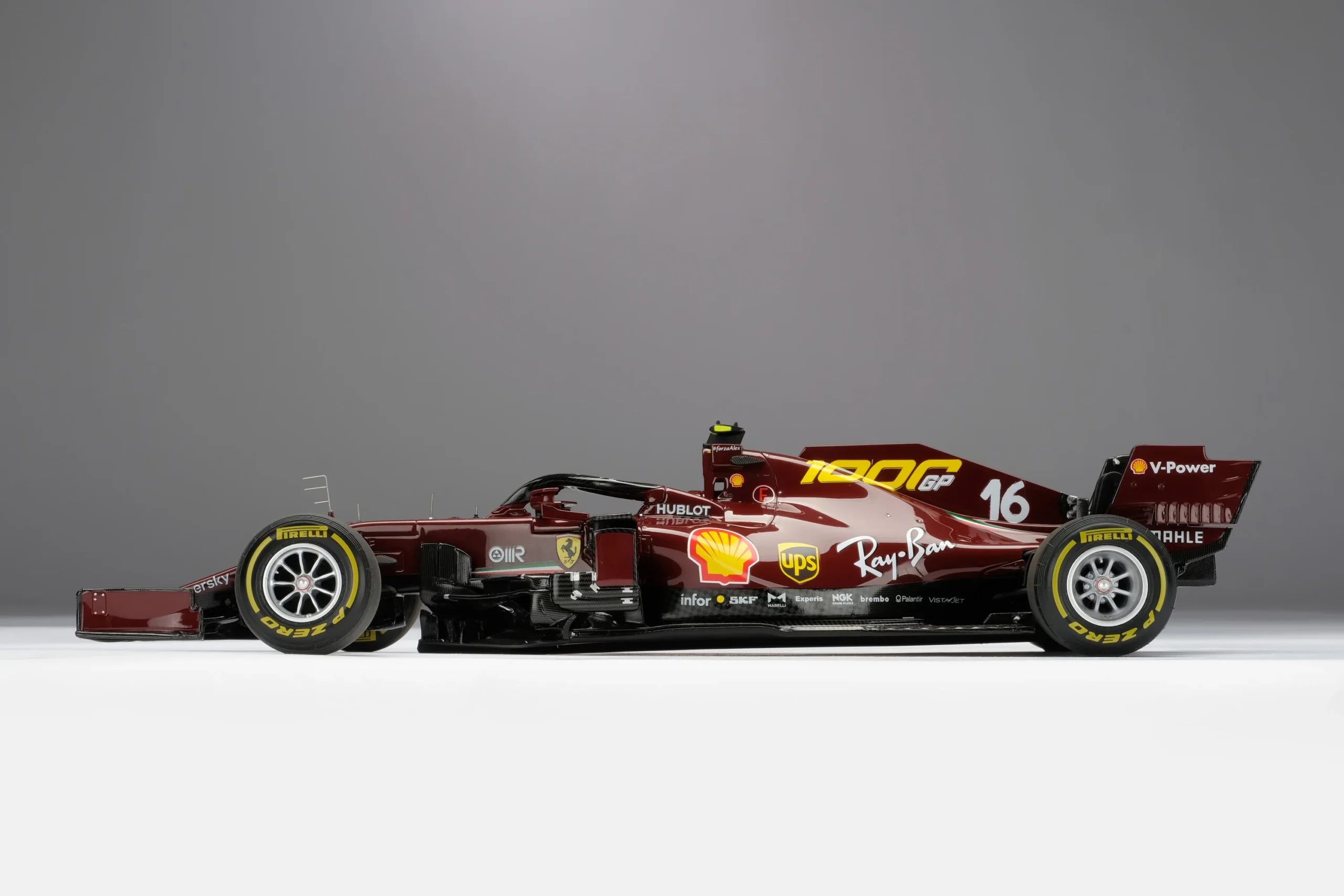 Amalgam Ferrari SF1000 - 1000. Grand Prix Lackierung - 2020 Toskana Grand Prix | Charles Leclerc 1/18 - صورة Amalgam Ferrari SF1000 - 1000. Grand Prix Lackierung - 2020 Toskana Grand Prix | Charles Leclerc 1/18 - صورة 2