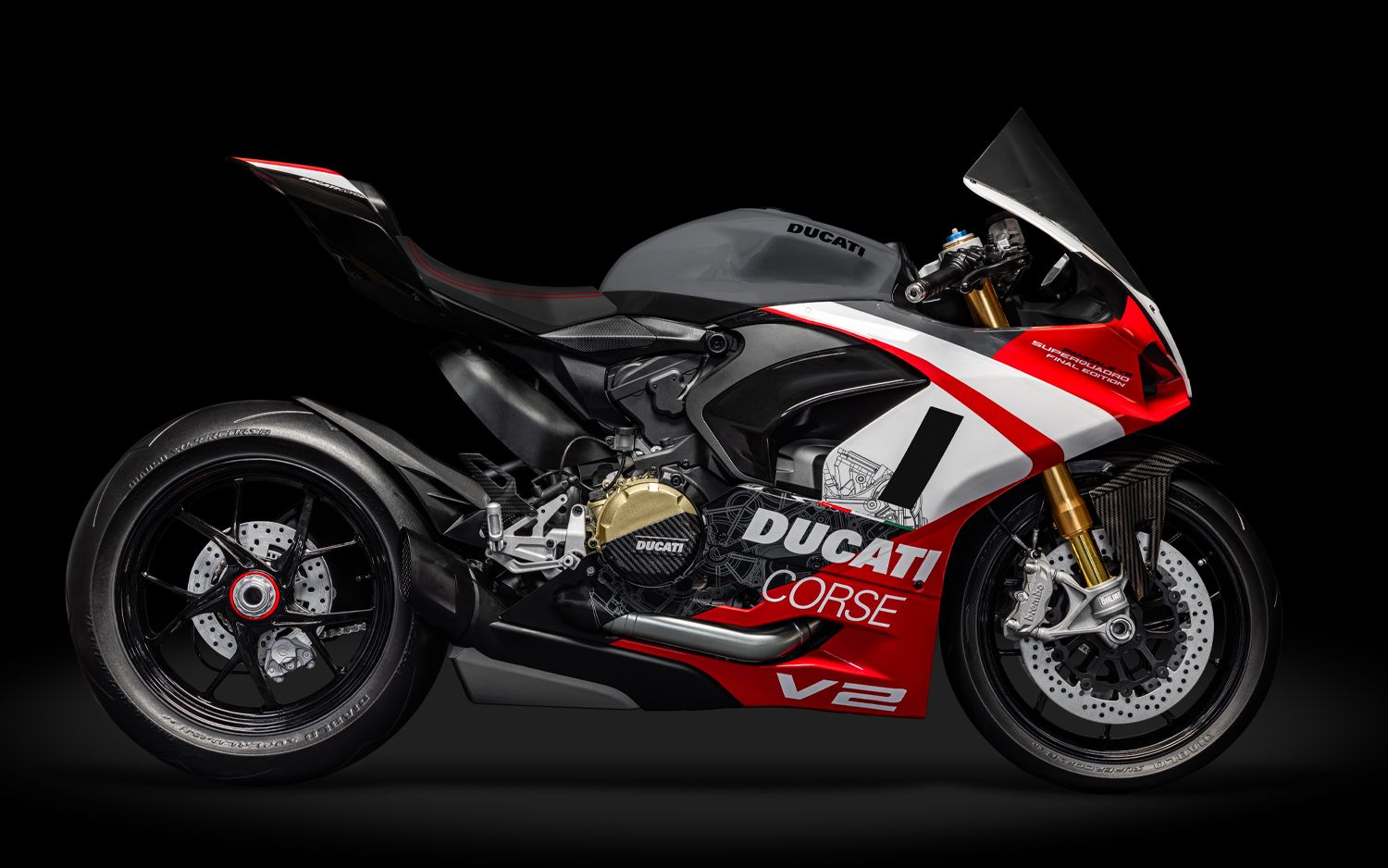 Pocher HK124 Ducati Panigale - V2 Superquadro Final Edition - 1:4 Scale Kit - 画像6