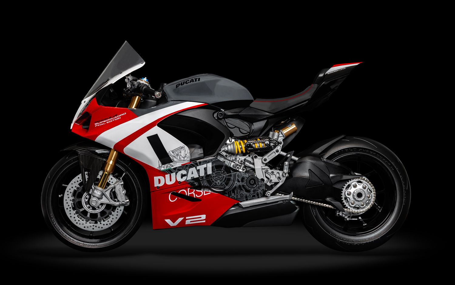 Pocher HK124 Ducati Panigale - V2 Superquadro Final Edition - 1:4 Scale Kit - 画像5