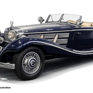 CMC Mercedes Benz 500K Special Roadster, blue