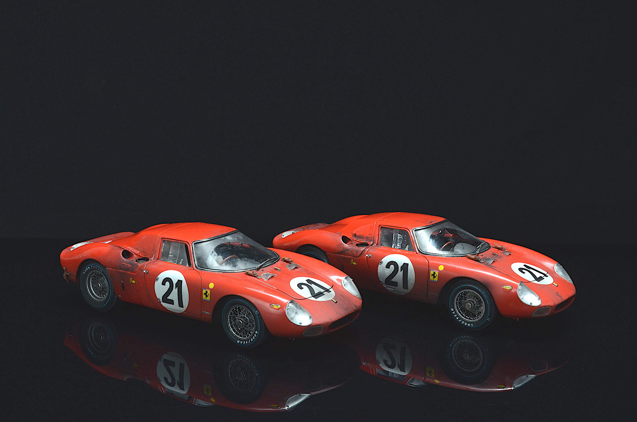 modelcars24 authentic CMC Ferrari 250 LM Le Mans Winner 1965 Rindt/Gregory – Bild 2