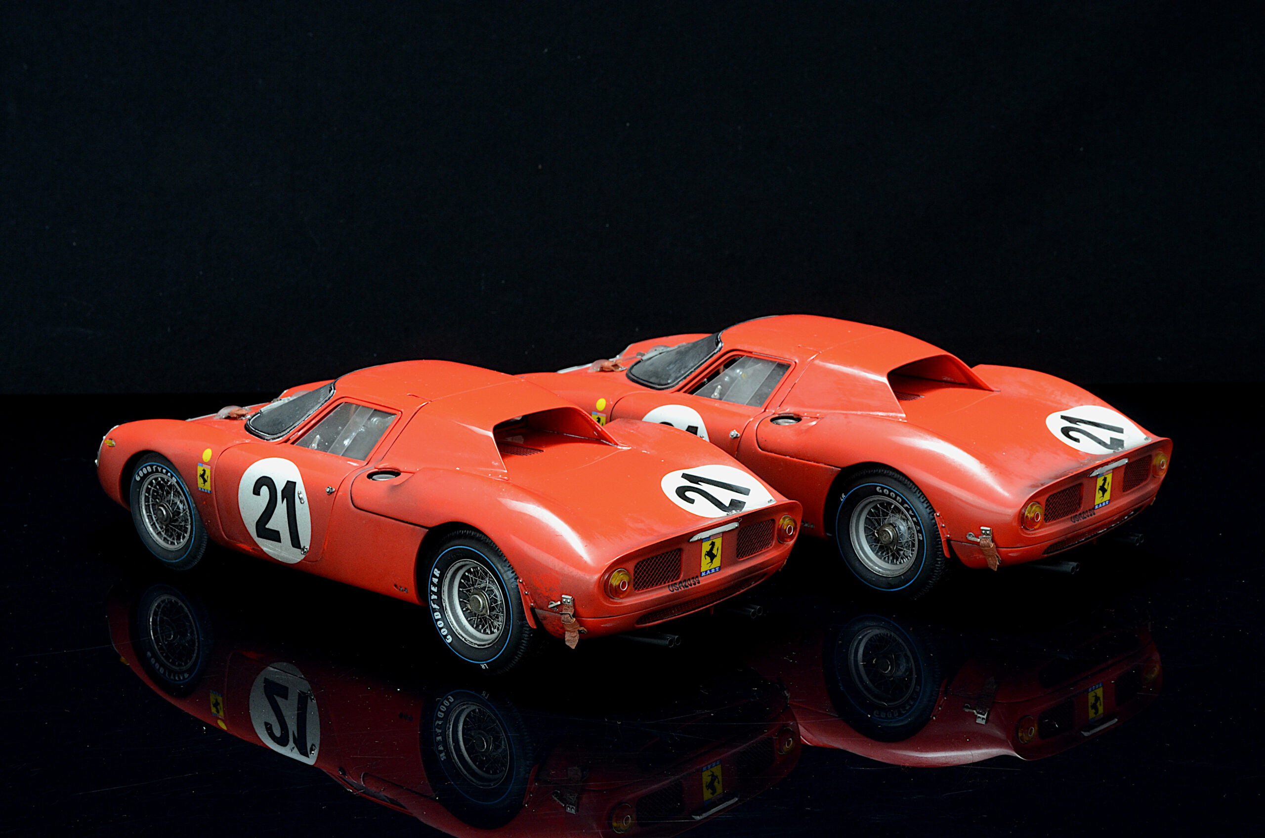 modelcars24 authentic CMC Ferrari 250 LM Le Mans Winner 1965 Rindt/Gregory – Bild 3