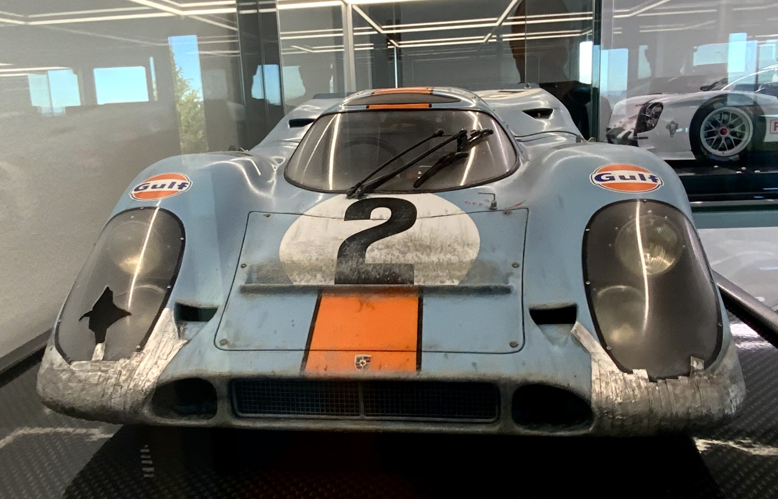 Amalgam Porsche 917K - Sieger von 1970 Daytona - Gulf-Lackierung - Race Weathered - 1/8 – Bild 15