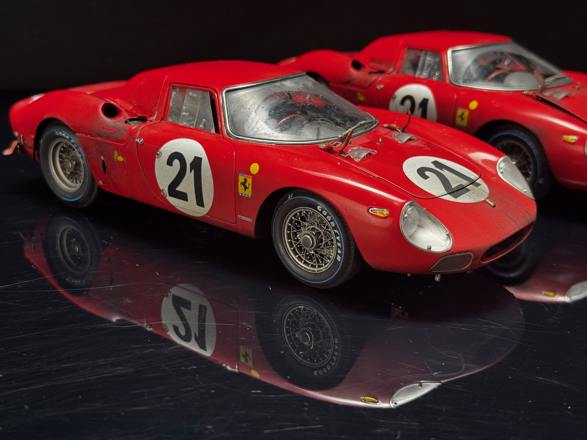 modelcars24 authentic CMC Ferrari 250 LM Le Mans Winner 1965 Rindt/Gregory – Bild 13