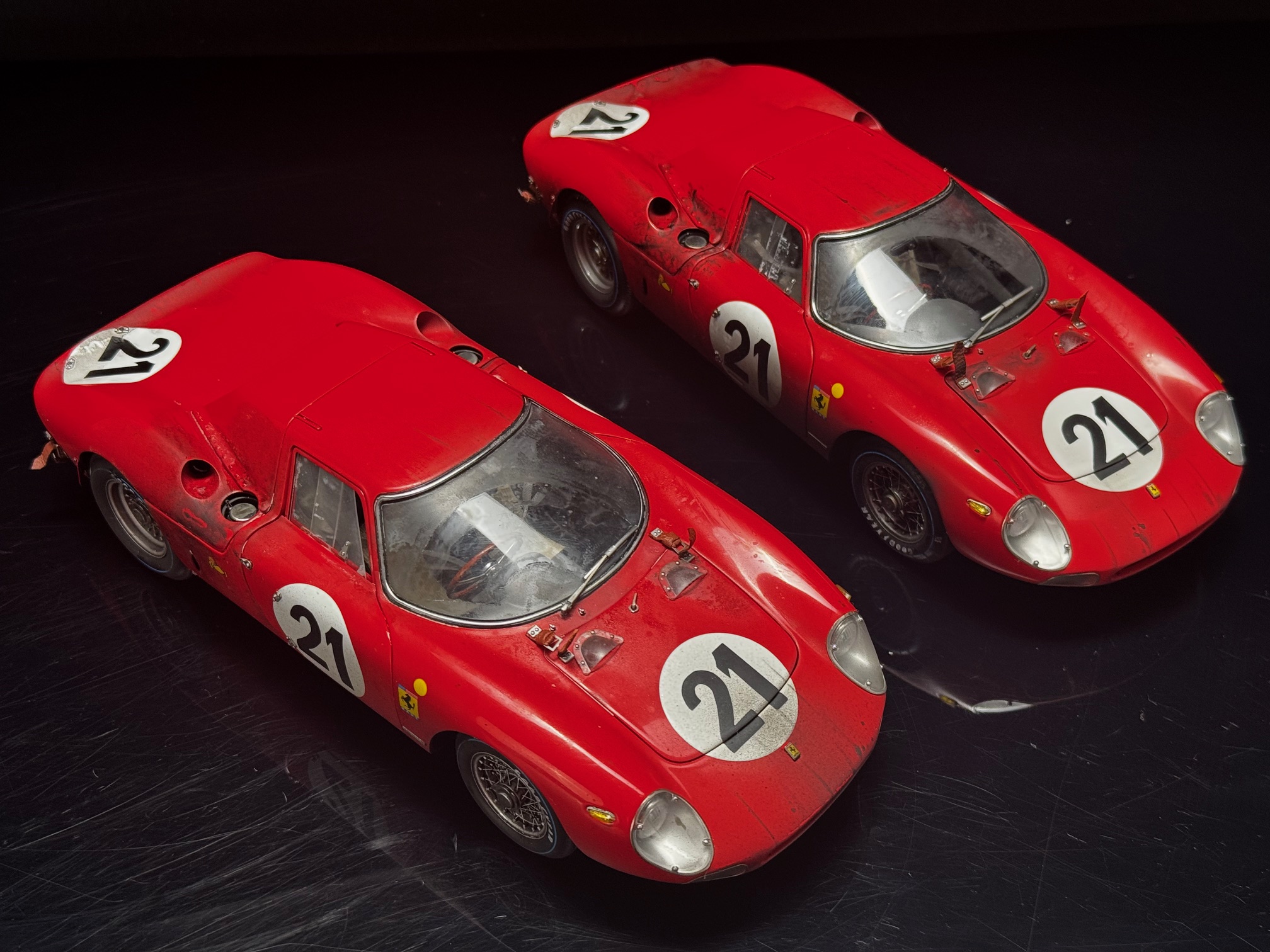 modelcars24 authentic CMC Ferrari 250 LM Le Mans Winner 1965 Rindt/Gregory – Bild 12