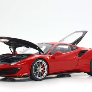 BBR Ferrari 488 Pista - metal diecast - full open - POLYFOAM PACK - 1/18