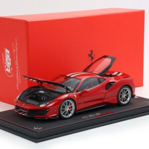 BBR Ferrari 488 Pista - metal diecast - full open - Luxury pack - 1/18