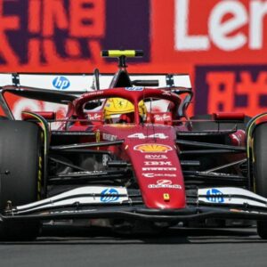 Looksmart Ferrari SF-25 #44 Winner Sprint Race China Hamilton - 1/12