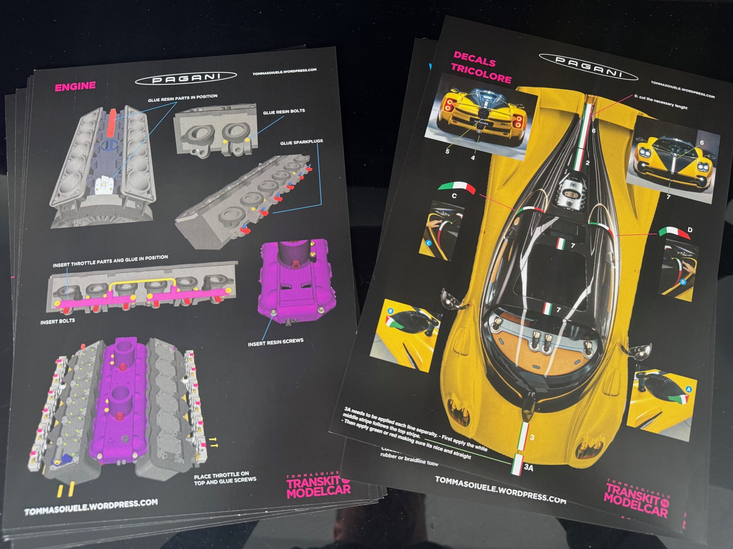 Pocher Pagani Utopia Coupé - Transkit Tomaso Iuele - 1:8 – Bild 11