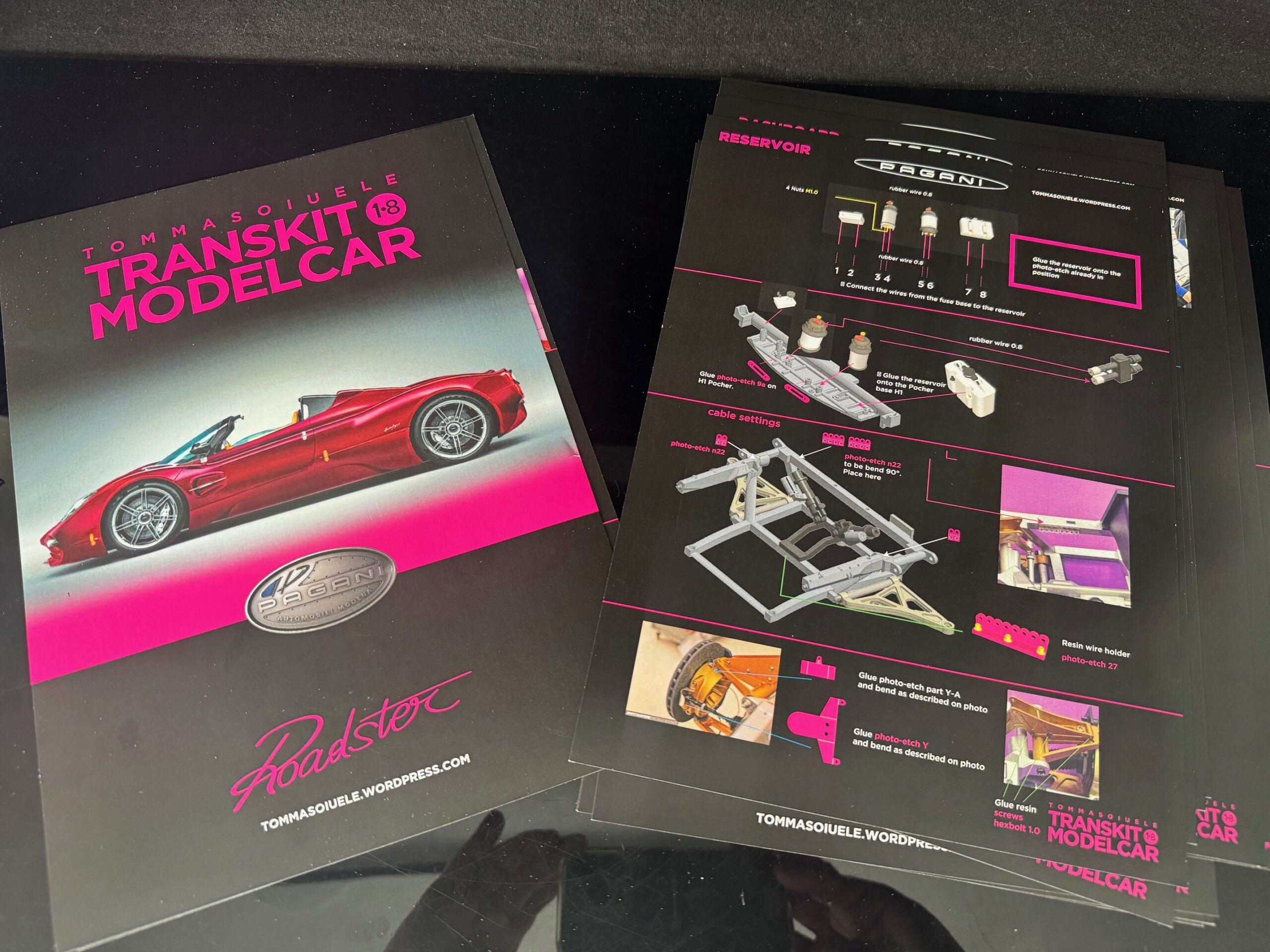 Pocher Pagani Utopia Coupé - Transkit Tomaso Iuele - 1:8 – Bild 12