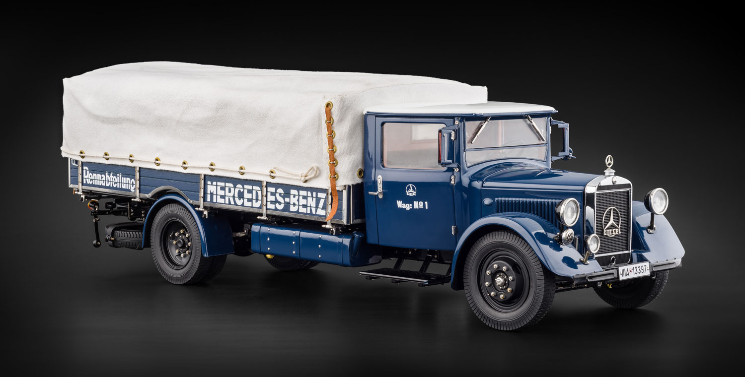 CMC Mercedes-Benz Renntransporter LO 2750, 1934-38 - 1/18