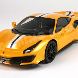 BBR Ferrari 488 Pista - diecast - full open Giallo Tristrato - POLYFOAM PACK - 1/18