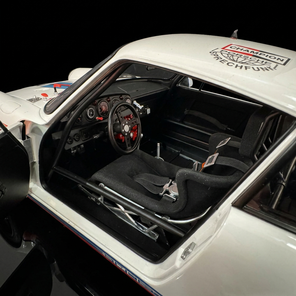 IXO Porsche 935 Le Mans 1976, Nummer 40 Martini Bausatz - 1:8 – Bild 5