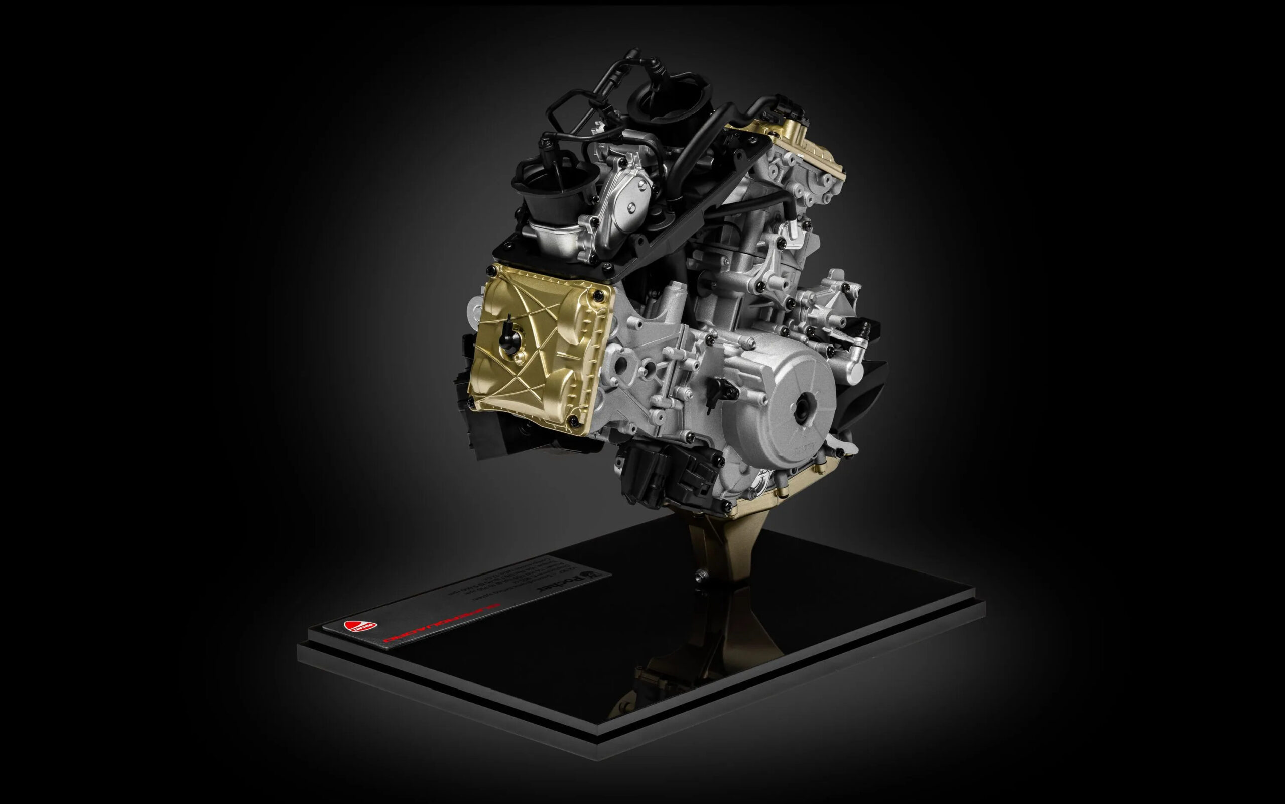 Pocher HKM124B Ducati Superquadro - V2 Engine - 1:4 Scale Kit – Bild 4