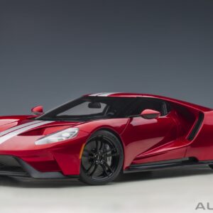 AUTOart Ford GT 2017 1:12 - Liquid Red / Silver Stripes