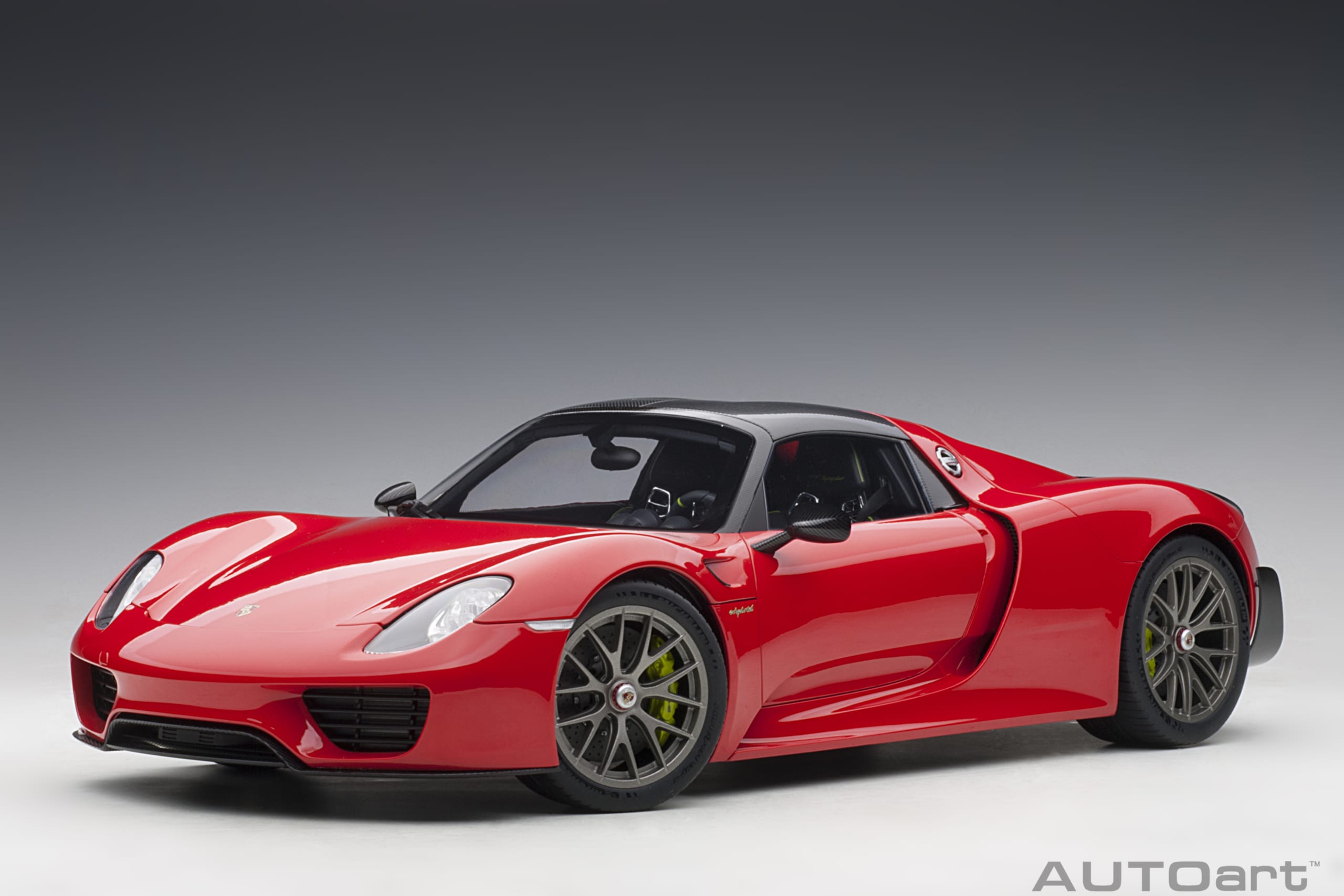 AUTOart Porsche 918 Spyder 2013 1:12 - Guards Red - Image 2