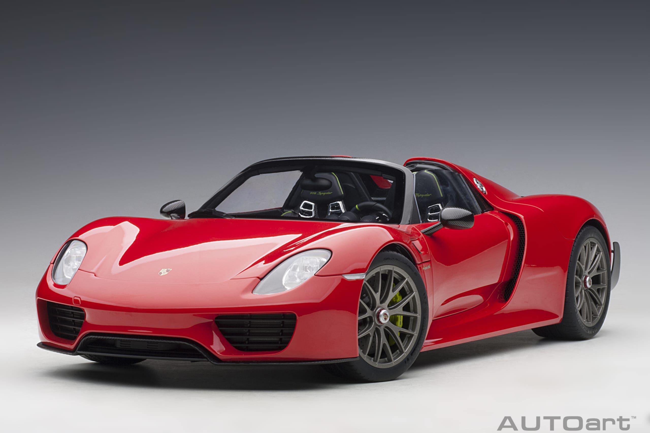 AUTOart Porsche 918 Spyder 2013 1:12 - Guards Red - Image 18