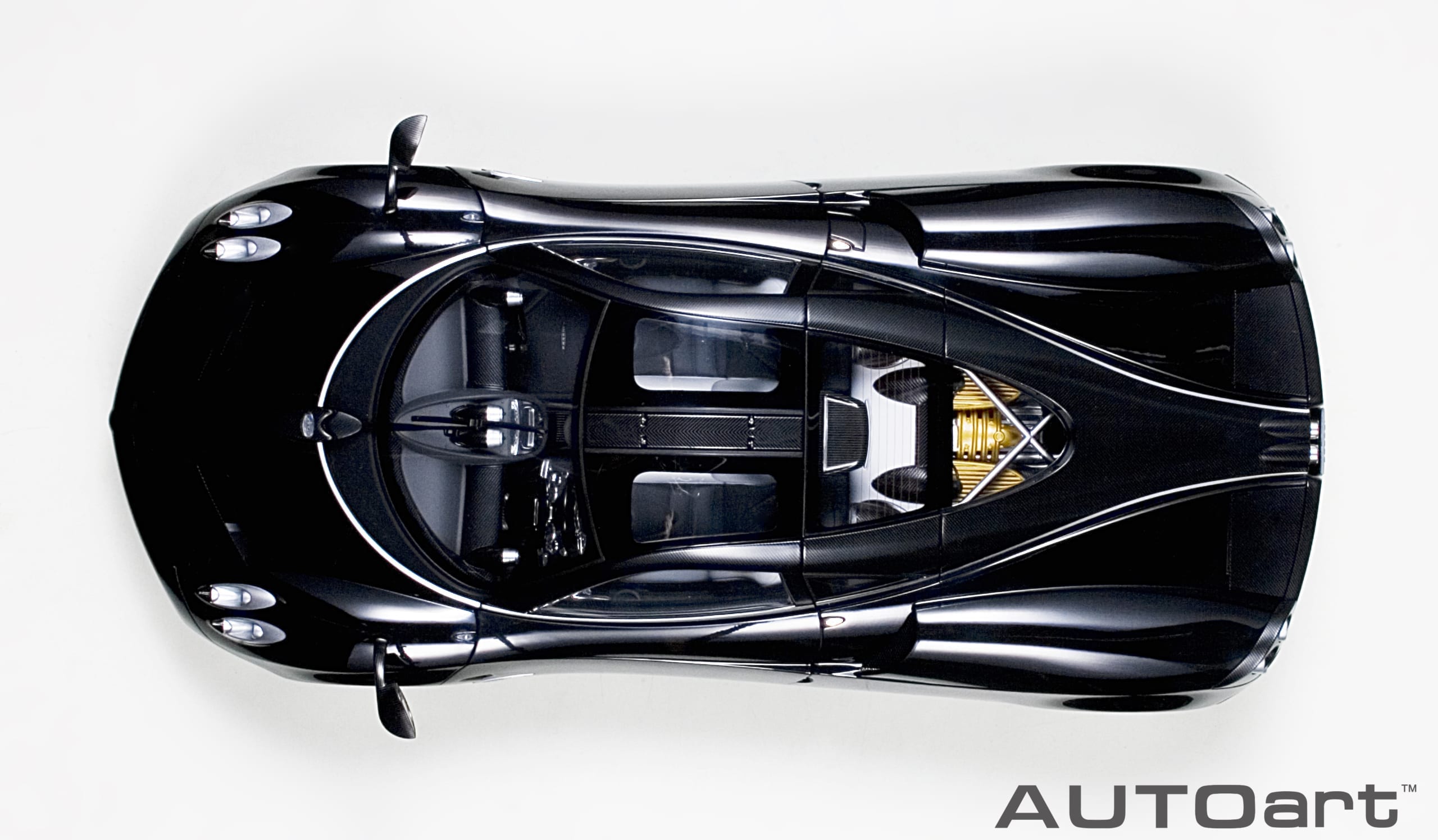 AUTOart Pagani Huayra 1:12 - Glossy Black - Image 7