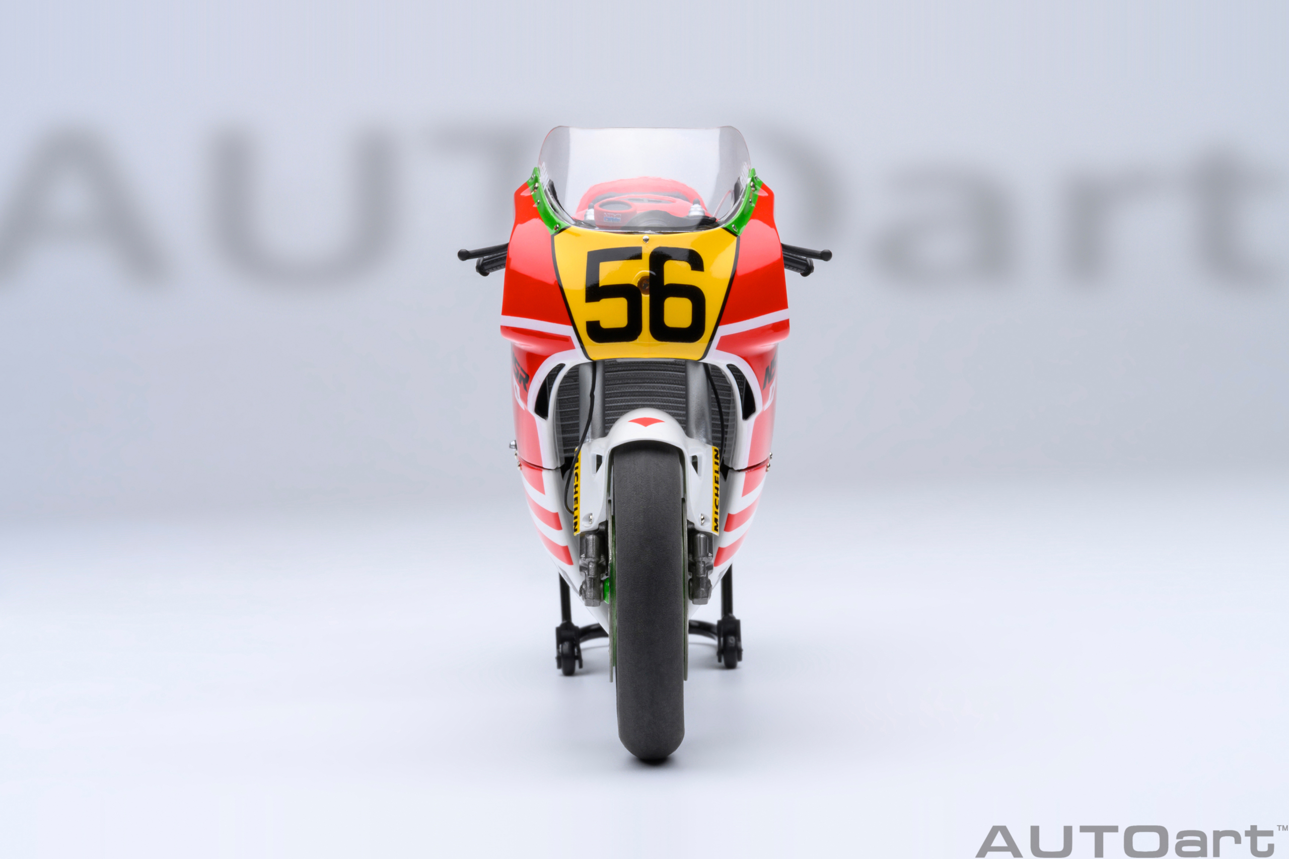 AUTOart Honda NSR 500 1989 WGP500 Baribari Densetsu Version #56 1:12 - Image 5
