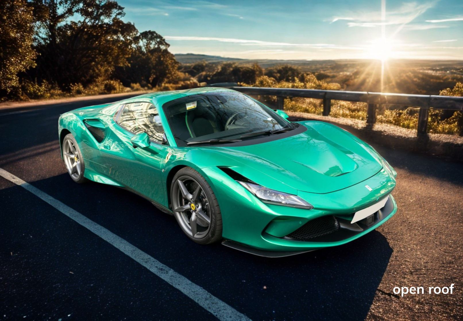 BBR Ferrari F8 Tributo Spider - Green Jewel | 1:18