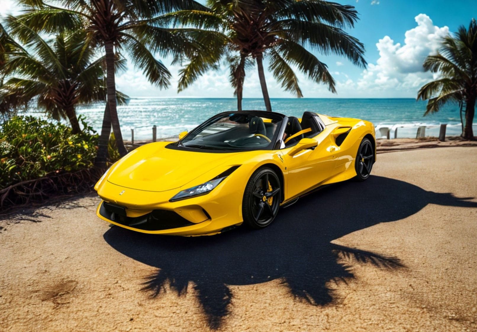BBR Ferrari F8 Tributo Spider - Modena Yellow | 1:18