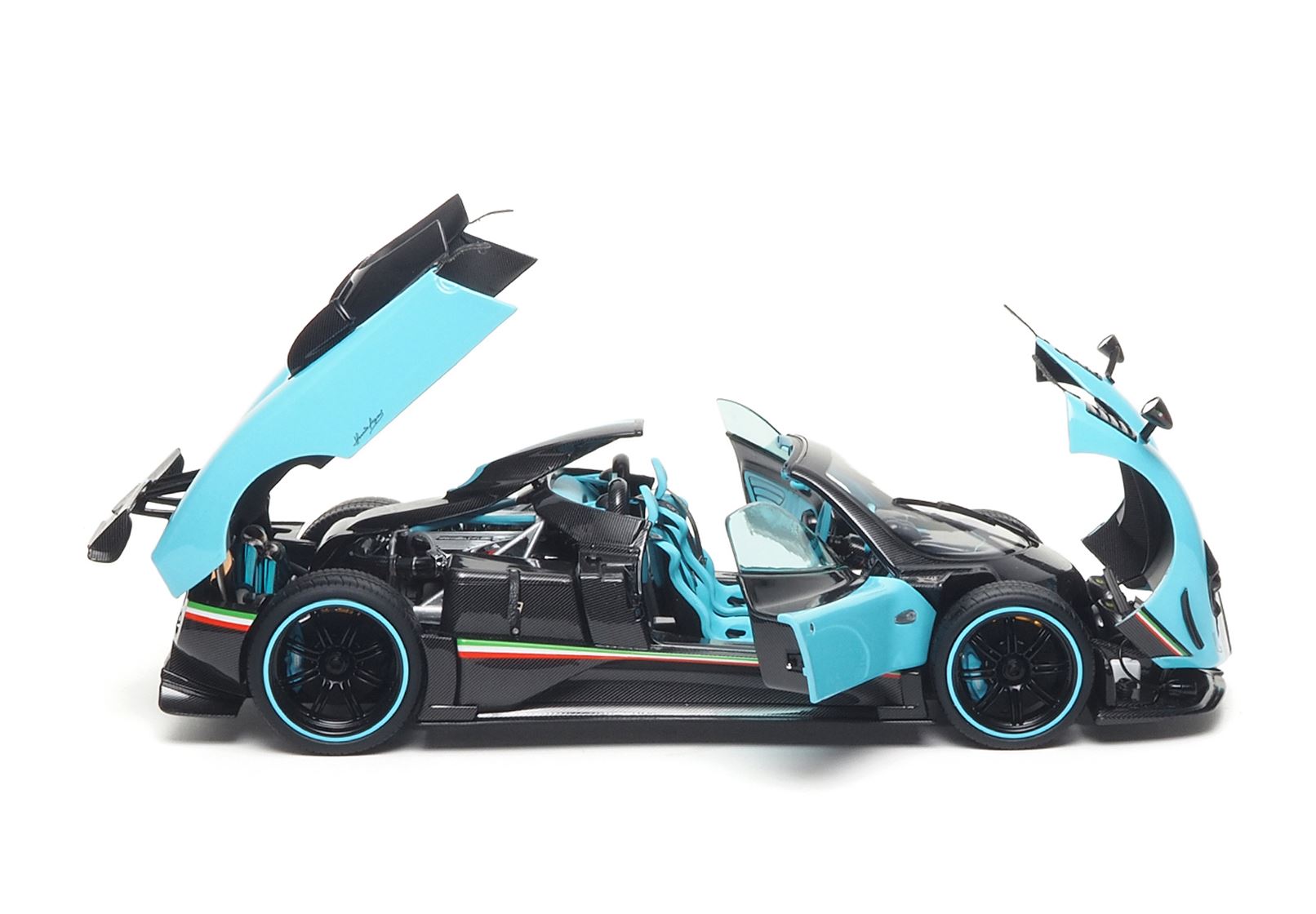 BBR Pagani Zonda Uno Coupe Special Pack - Turquoise | 1:18 - 画像4