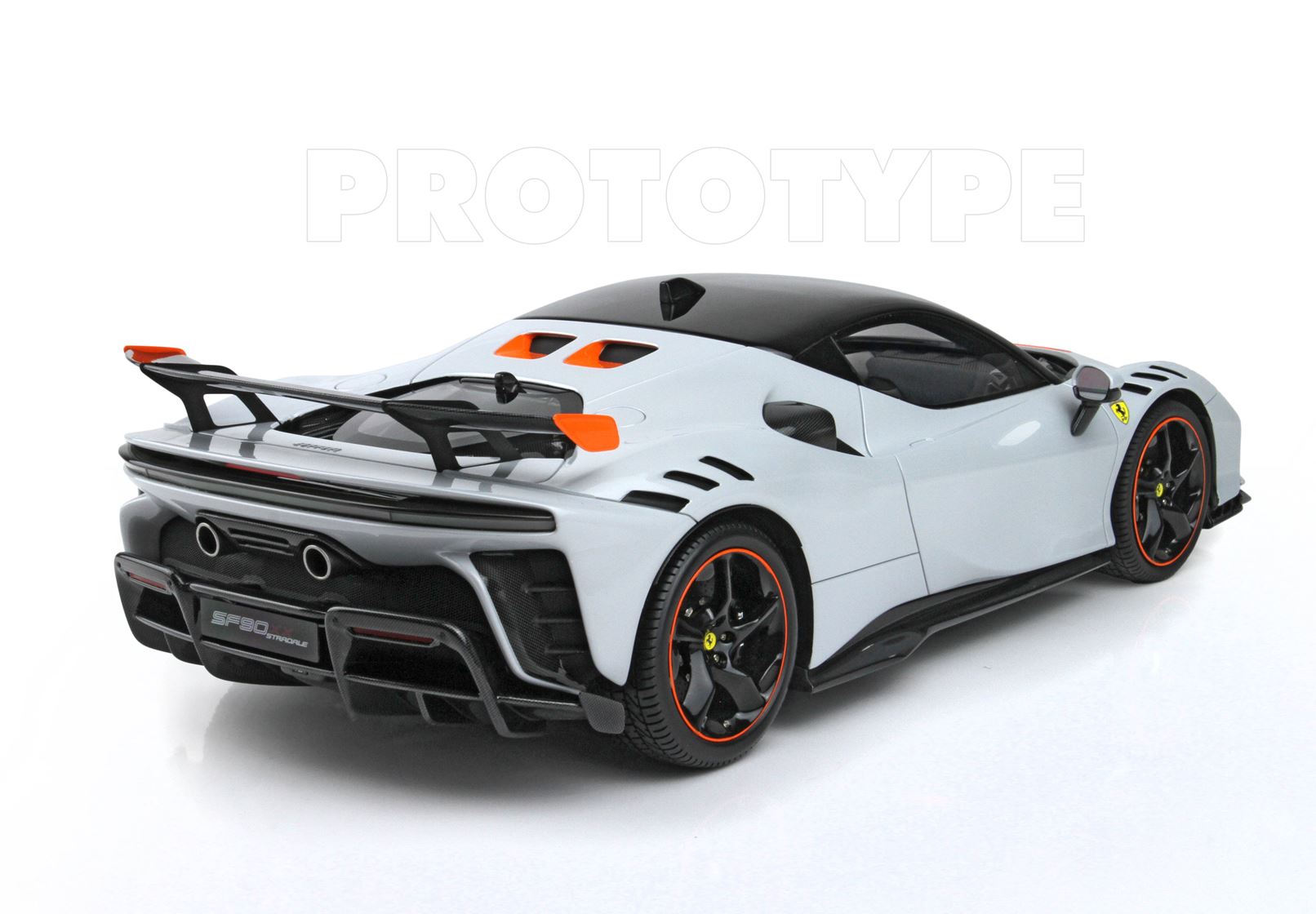 BBR Ferrari SF90XX Stradale - Arctic White | 1:12 - Imagen 5