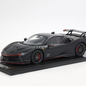 BBR Ferrari SF90 XX Stradale #16 Tribute Version F1 - Matt Black | 1:12