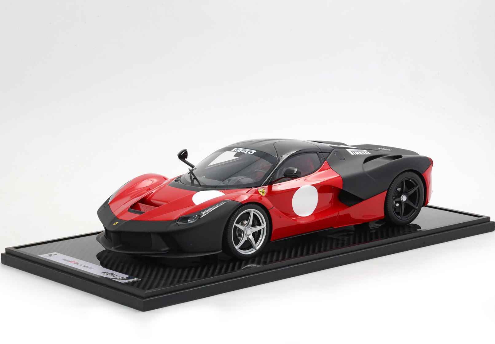 BBR Ferrari LaFerrari Test 2012 - Rosso Corsa / Matte Black | 1:12