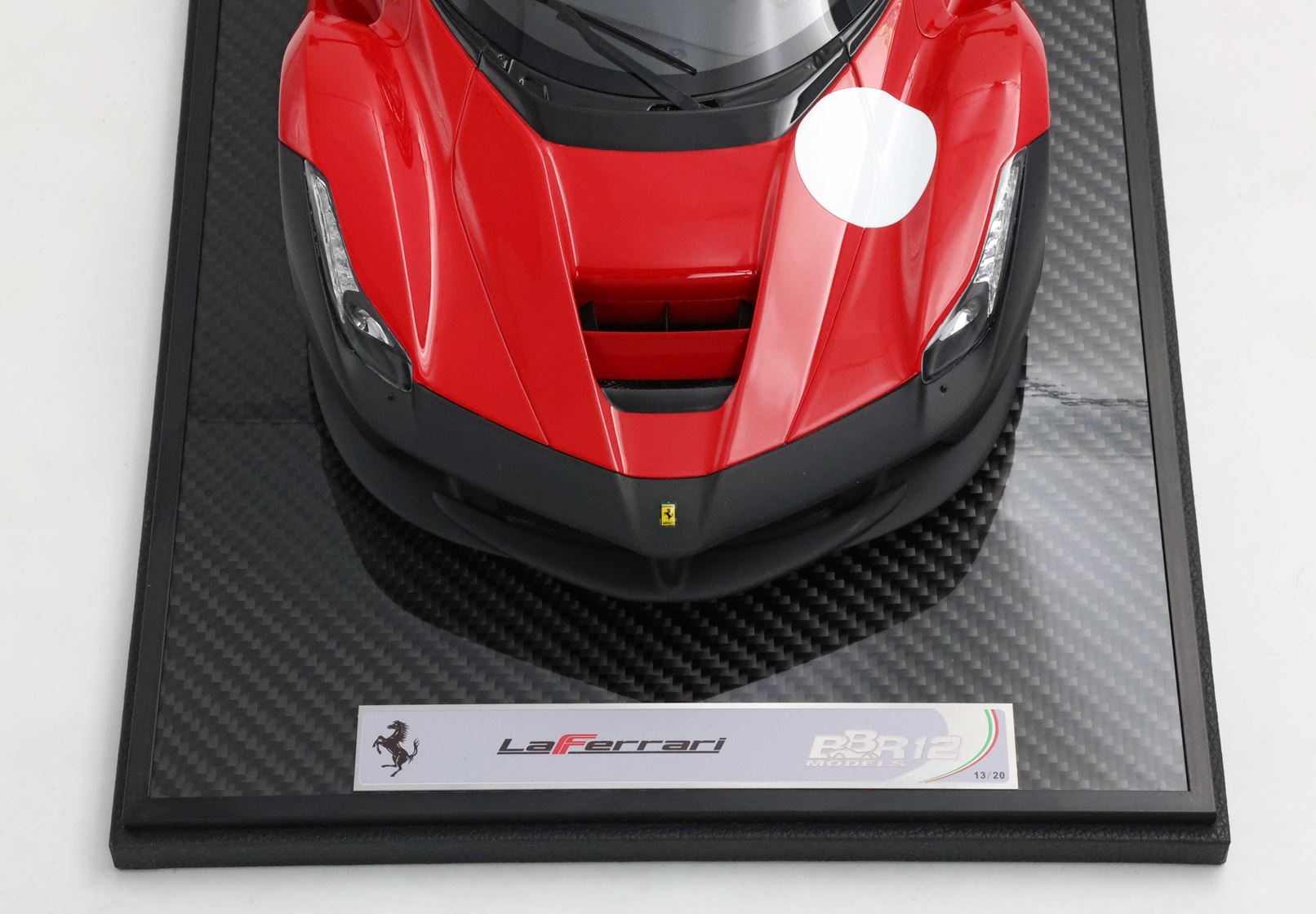 BBR Ferrari LaFerrari Test 2012 - Rosso Corsa / Matte Black | 1:12 – Bild 3