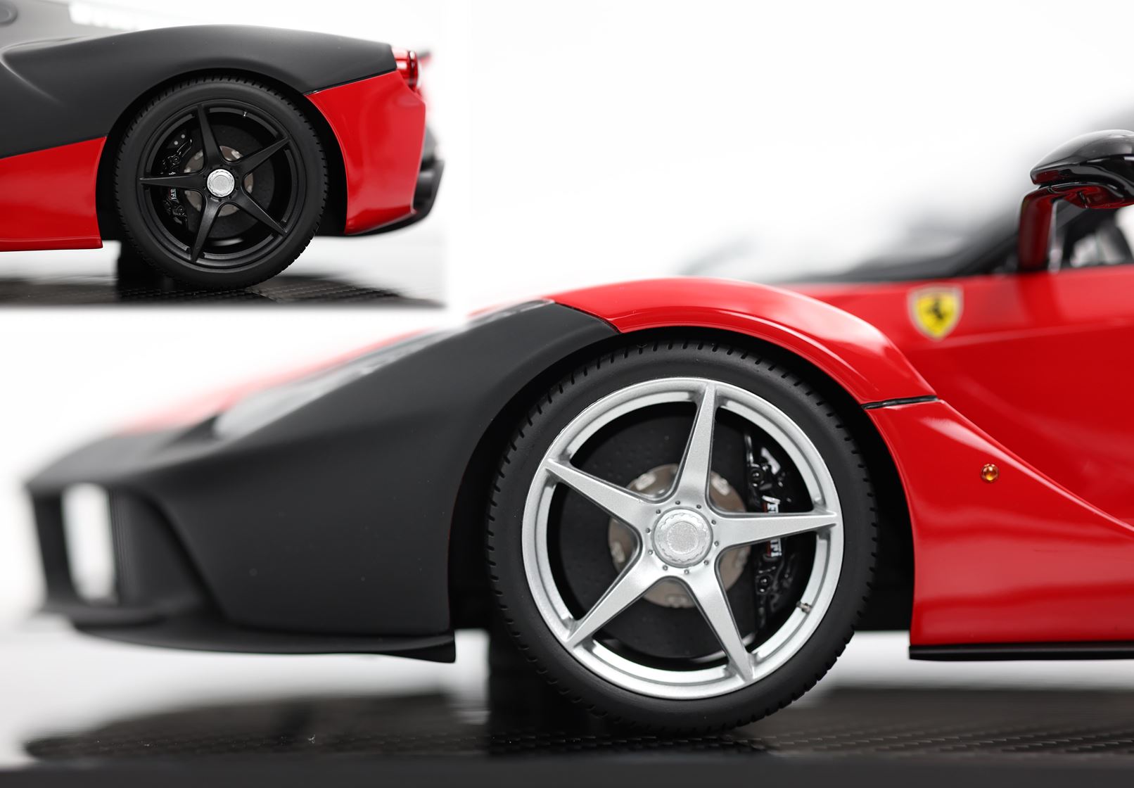 BBR Ferrari LaFerrari Test 2012 - Rosso Corsa / Matte Black | 1:12 – Bild 7
