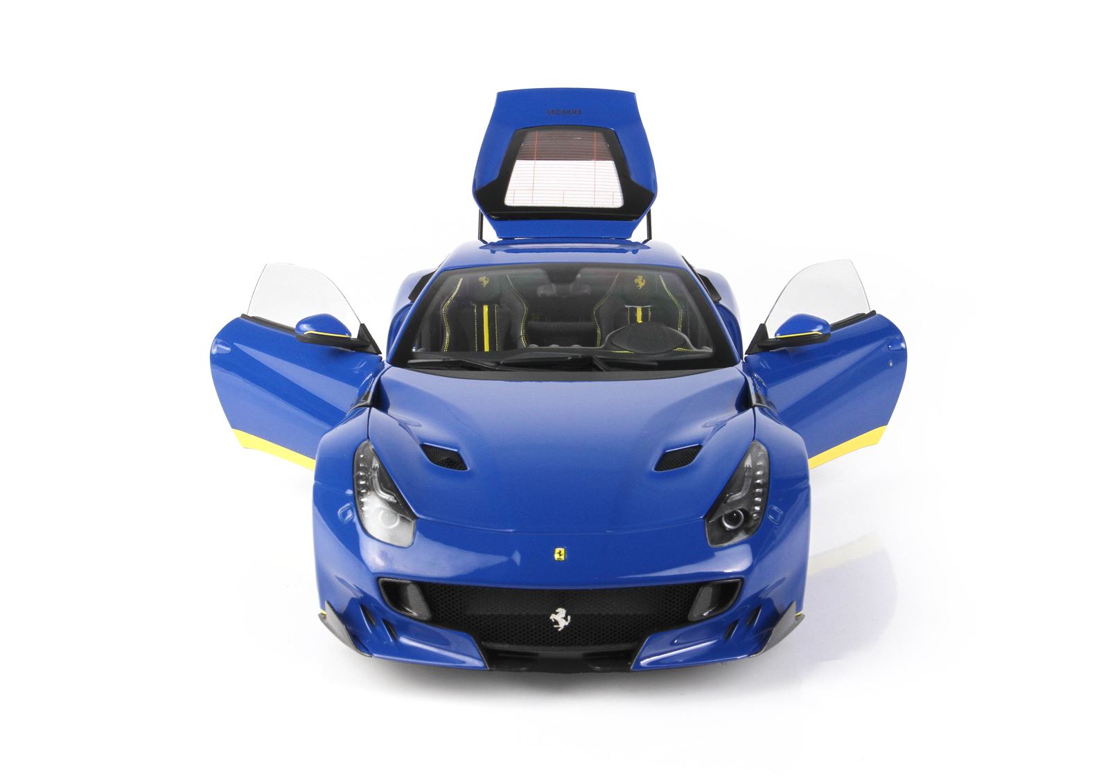 BBR Ferrari F12 TDF - Dino Blue / Yellow Details | 1:18 - Imagen 3