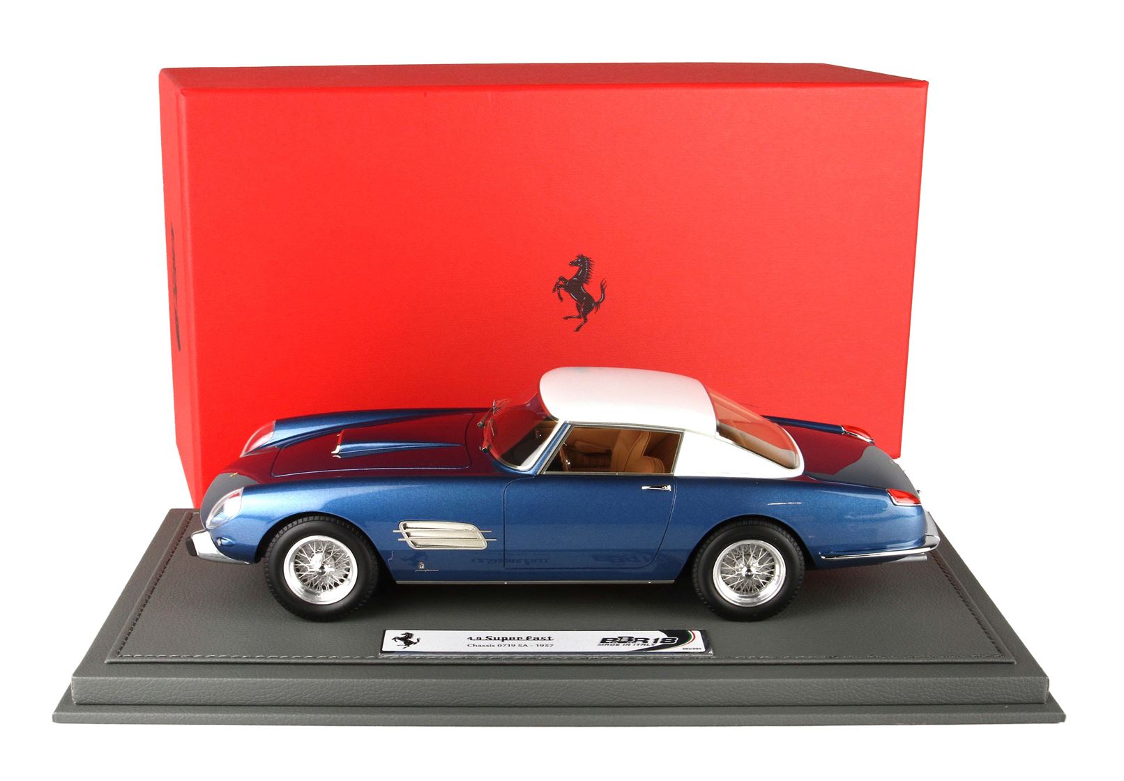BBR Ferrari 4.9 Superfast S/N 0719 SA Pariser Autosalon 1957 | 1:18 – Bild 12