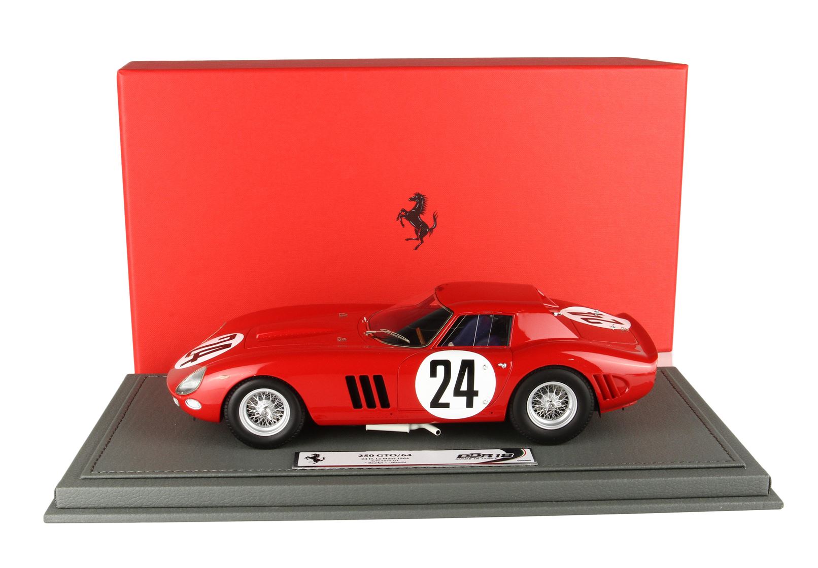 BBR Ferrari 250 GTO 24h Le Mans 1964 S/N 5575 GT Car No. 24 | 1:18 - Imagen 6