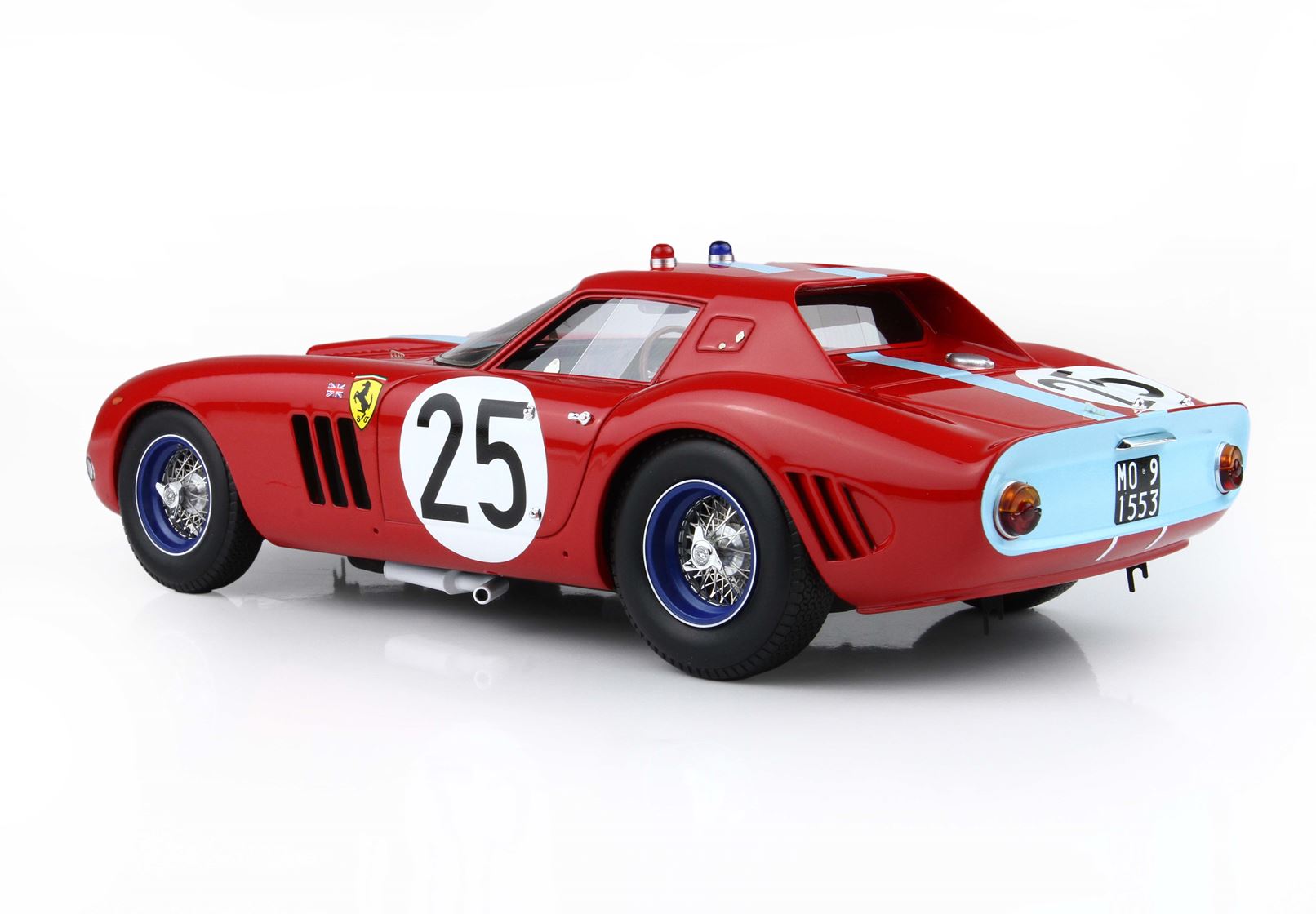 BBR Ferrari 250 GTO 24h Le Mans 1964 S/N 4399 GT Car No. 25 | 1:18 - Imagen 6