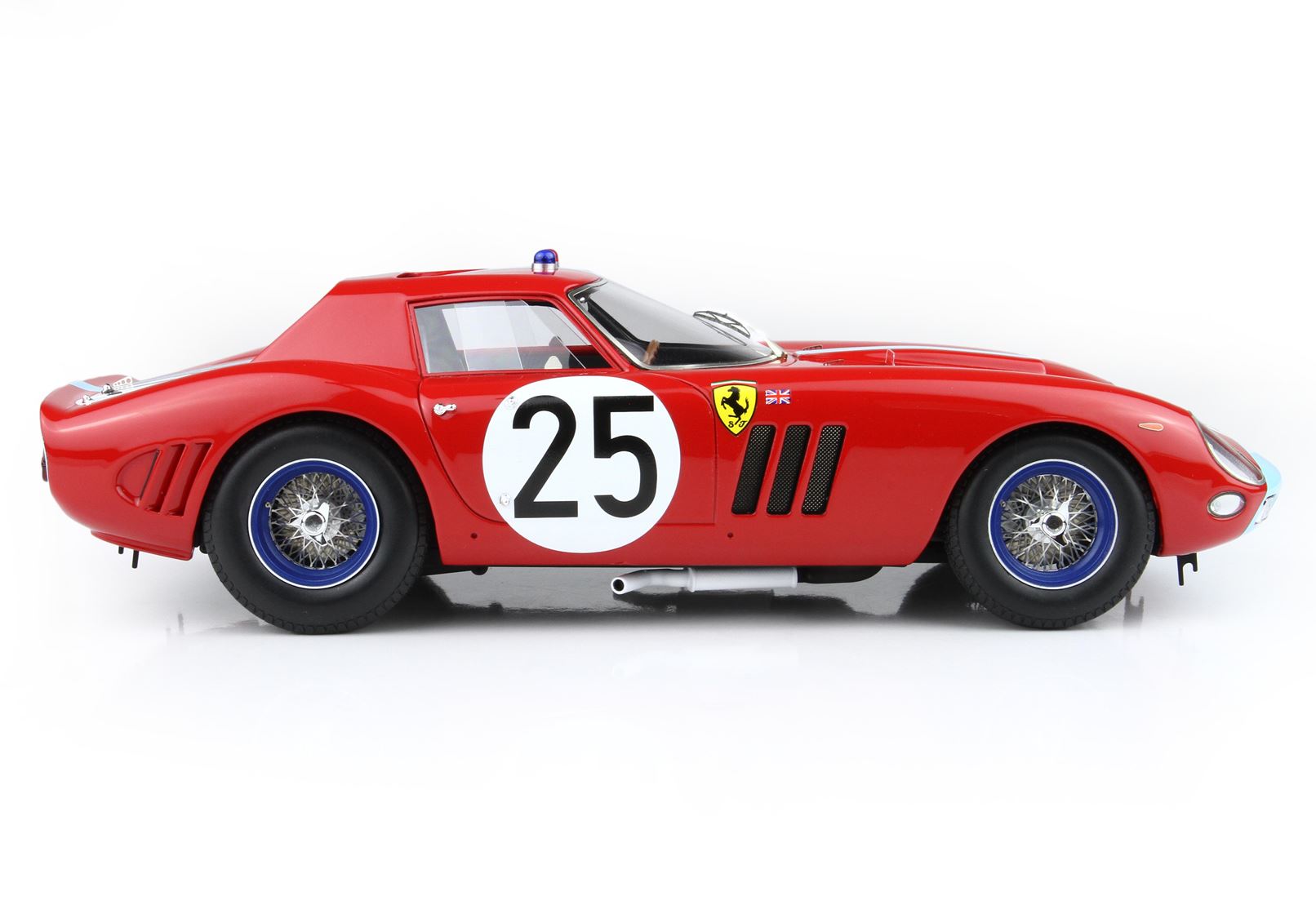 BBR Ferrari 250 GTO 24h Le Mans 1964 S/N 4399 GT Car No. 25 | 1:18 - Imagen 7