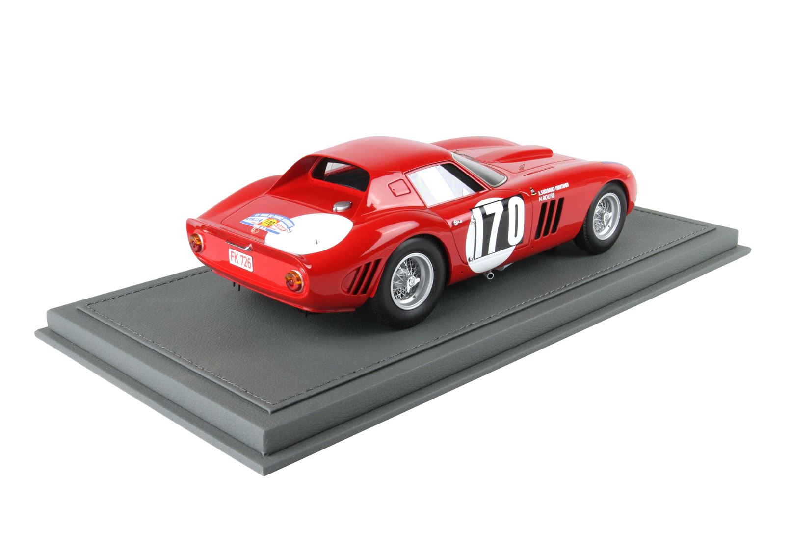 BBR Ferrari 250 GTO Tour de France 1964 Car No. 170 | 1:18 - Imagen 2