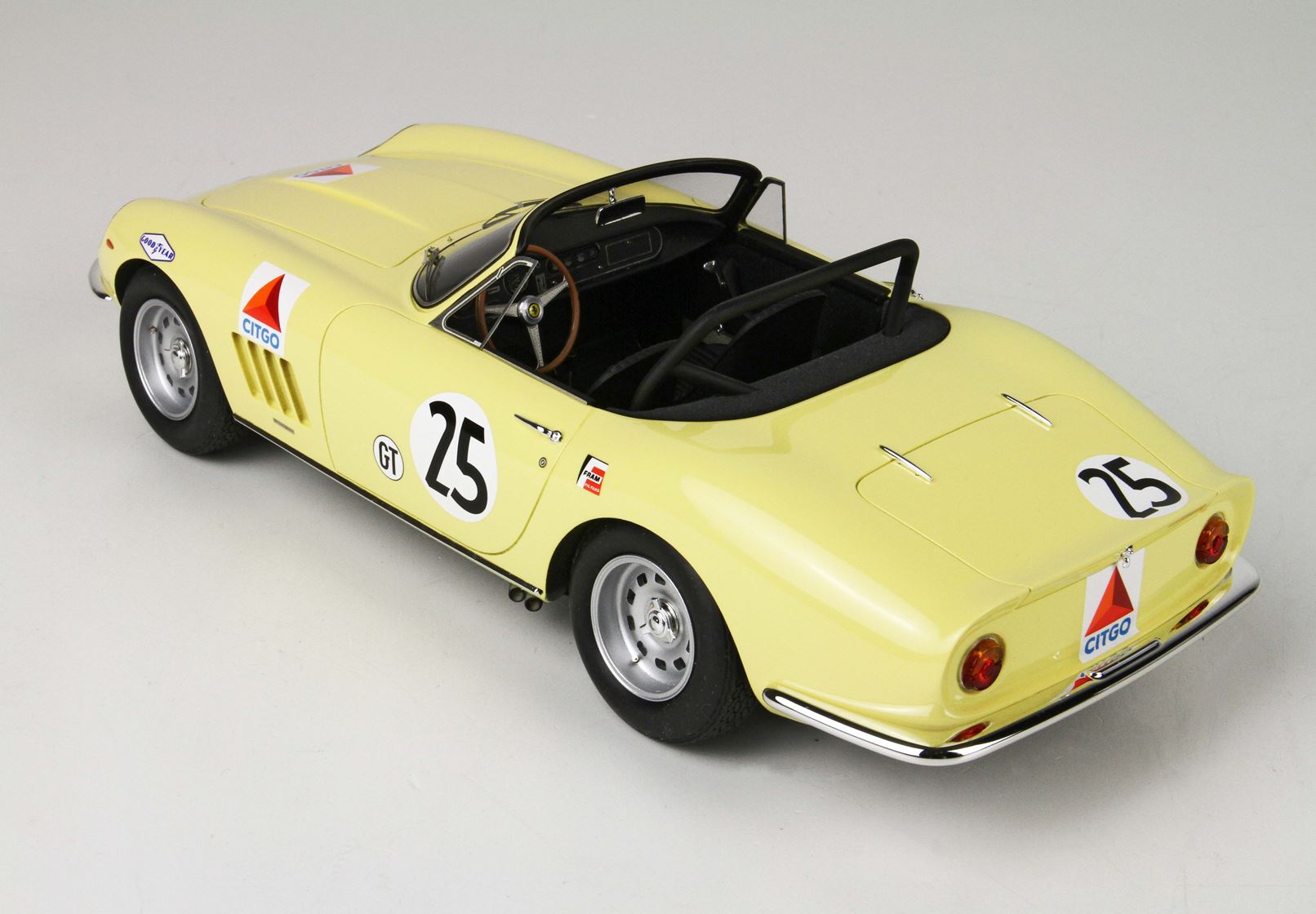 BBR Ferrari 275 GTS 4 NART Sebring 1967 - Yellow | 1:18 - Immagine 5