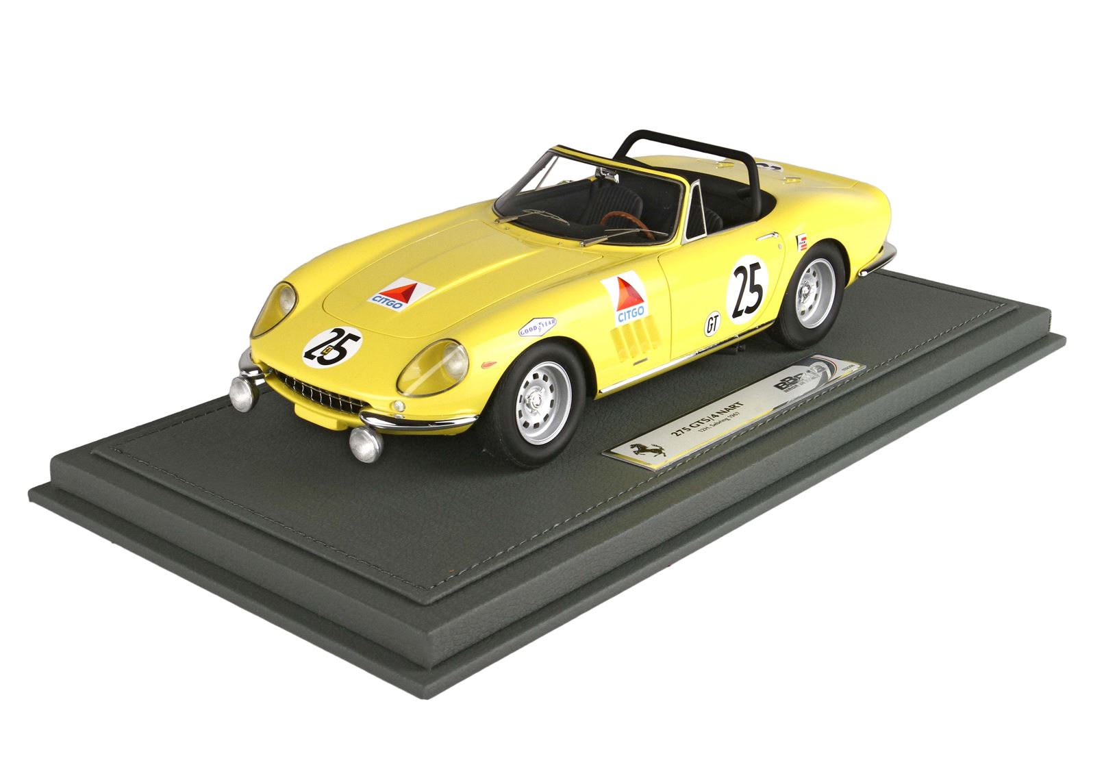 BBR Ferrari 275 GTS 4 NART Sebring 1967 - Giallo | 1:18