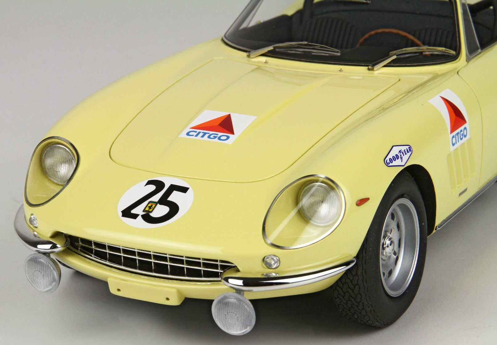 BBR Ferrari 275 GTS 4 NART Sebring 1967 - Yellow | 1:18 - Immagine 8