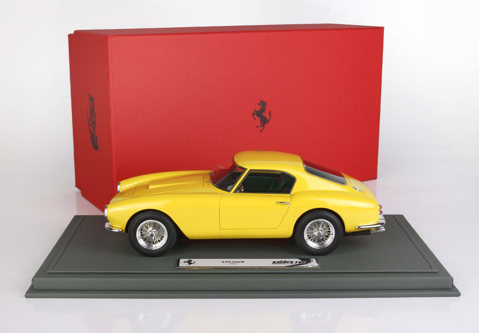 BBR Ferrari 250 GT Berlinetta passo corto - Modena Yellow | 1:18 - Imagen 9