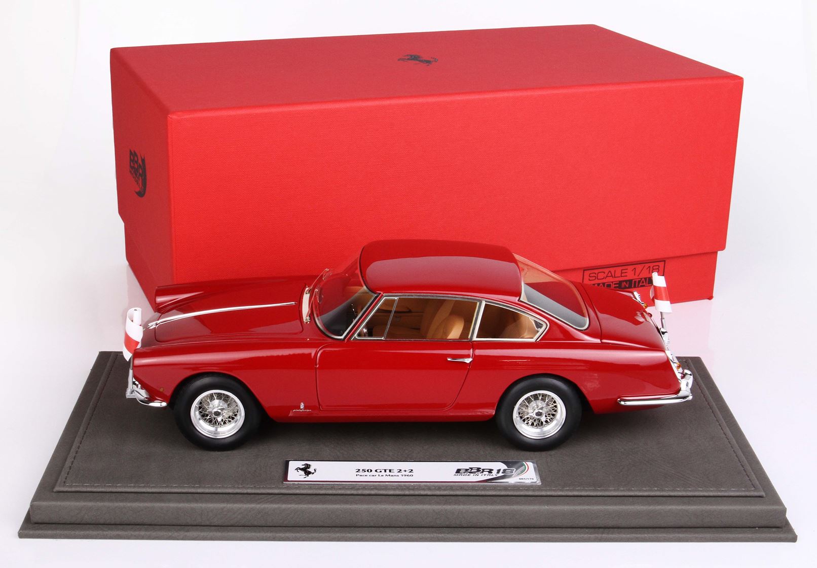 BBR Ferrari 250 GT 2+2 Pace Car 24H Le Mans 1960 | 1:18 - Imagen 20