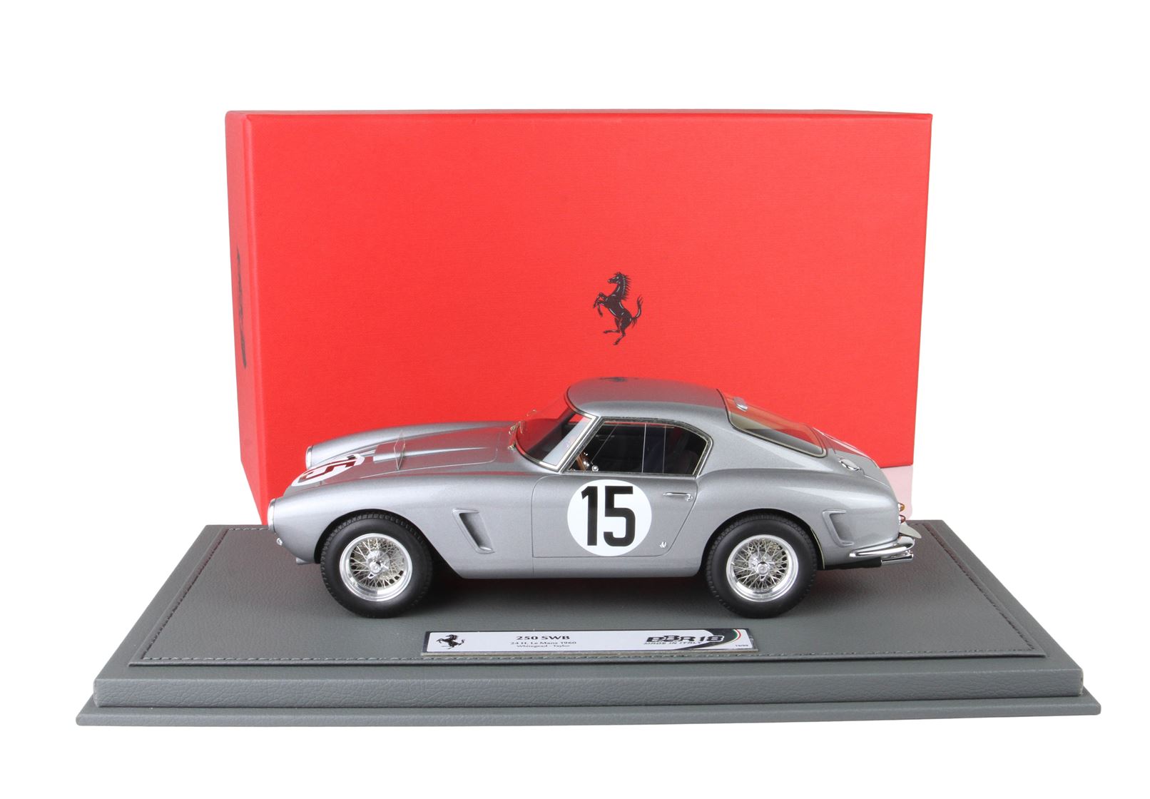 BBR Ferrari 250 SWB 24H Le Mans 1960 Car N. 15 Whitehead - Taylor | 1:18 - Immagine 8