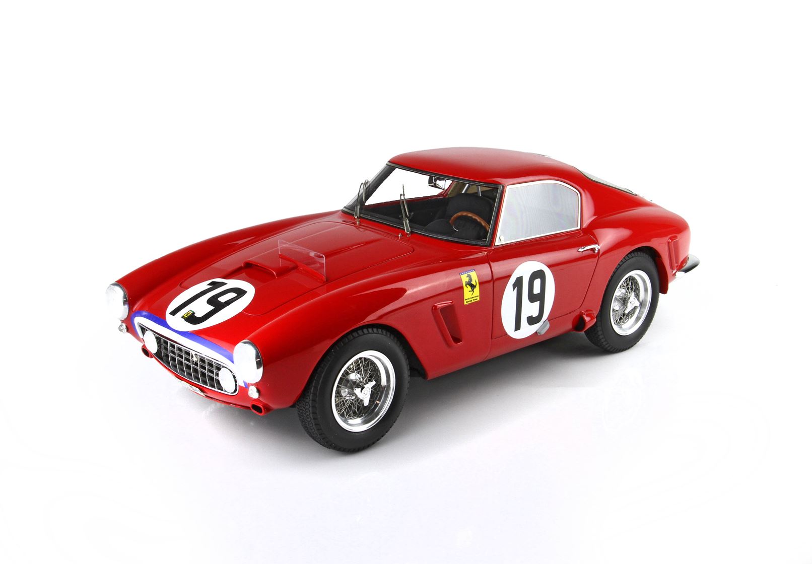 BBR Ferrari 250 SWB 24H Le Mans 1960 N.19 Team NART Hugus - Pabst | 1:18 - Imagen 3