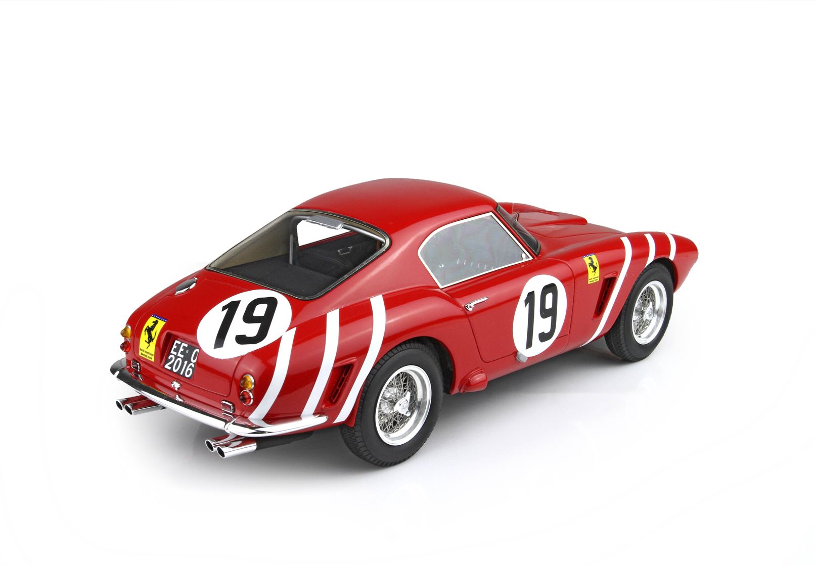 BBR Ferrari 250 SWB 24H Le Mans 1960 N.19 Team NART Hugus - Pabst | 1:18 - Imagen 4