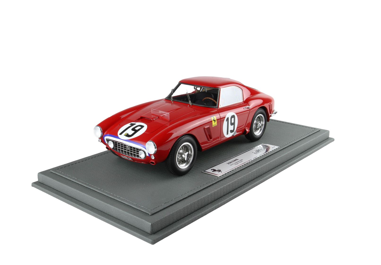 BBR Ferrari 250 SWB 24H Le Mans 1960 N.19 Equipo NART Hugus - Pabst | 1:18
