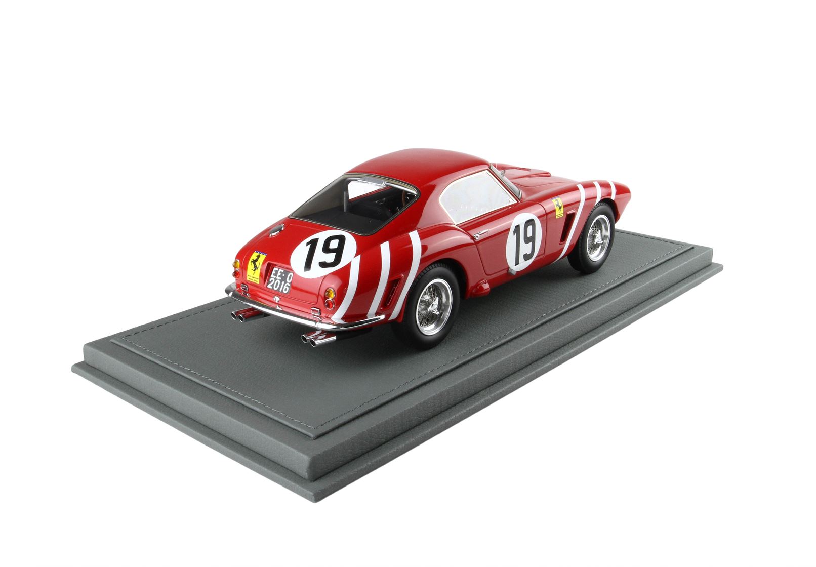 BBR Ferrari 250 SWB 24H Le Mans 1960 N.19 Team NART Hugus - Pabst | 1:18 - Imagen 2