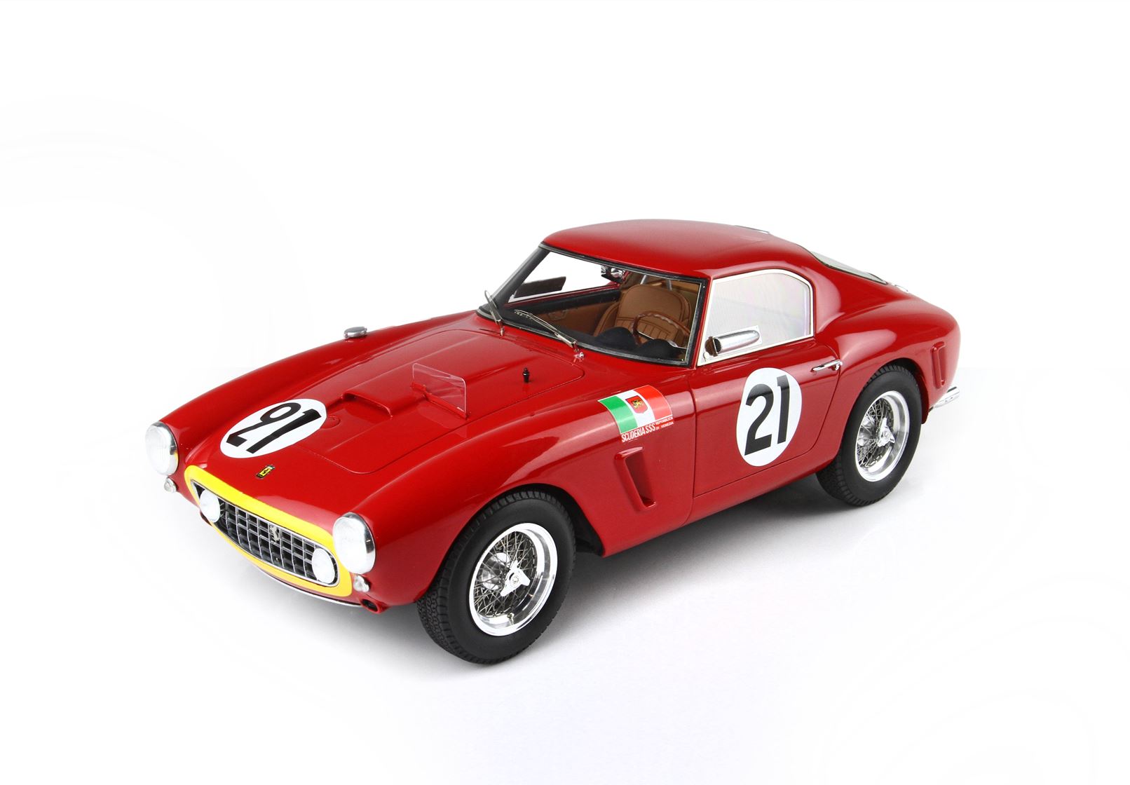 BBR Ferrari 250 SWB 24H Le Mans 1960 Car No. 21 Beurlys - Bianchi | 1:18 - Imagen 3