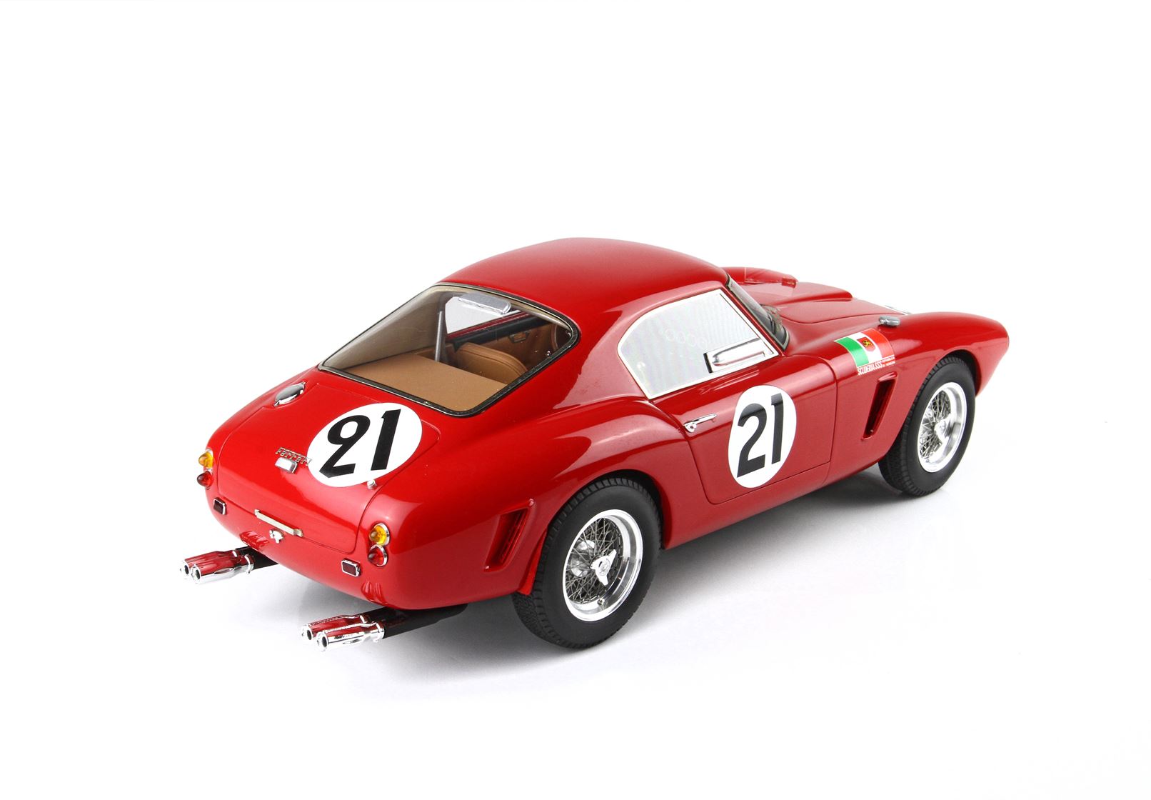 BBR Ferrari 250 SWB 24H Le Mans 1960 Car No. 21 Beurlys - Bianchi | 1:18 - Imagen 4