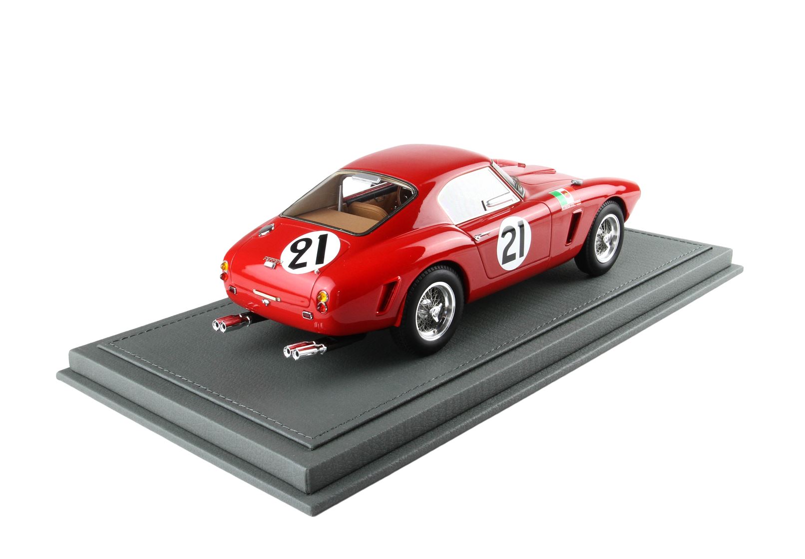 BBR Ferrari 250 SWB 24H Le Mans 1960 Car No. 21 Beurlys - Bianchi | 1:18 - Imagen 2